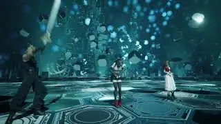 Tifa Aerith Cloud Victory Pose HD Final Fantasy VII Rebirth