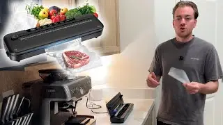 Вакуумный упаковщик MZROT | Многофункциональный упаковщик продуктов 6-в-1 для сохранения свежести...