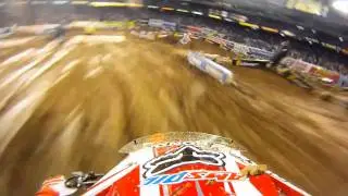 GoPro HD: Jimmy Decotis Race - San Diego Monster Energy Supercross 2011