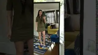 I Bought A Green Deep-V Short Dress From Wish!!! | Wish Tiktok Reviews