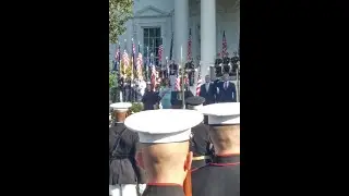 President Trump greets Australia PM Scott Morrison #WhiteHouse