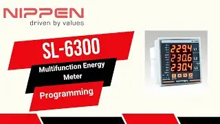Nippen SL6300 | Multi-function Energy Meter | Programming | Nippen Electrical Instruments Co.