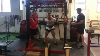 Matt Middleton Squats 260kg x5 - PTC Canberra