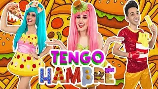 TENGO MUCHA HAMBRE / PIEDRA PAPEL O TIJERA / CANCION INFANTIL / COMIDA CHATARRA /  ALIMENTATE BIEN 