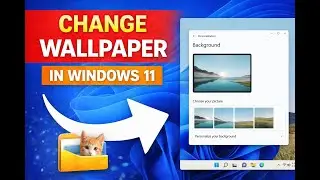 Change Your Desktop Background in Windows 11 (Any Picture)