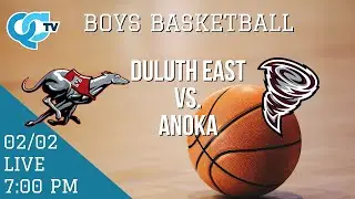 Boys Basketball: Duluth East @ Anoka 02-02-2026 | Anoka High School | QCTV