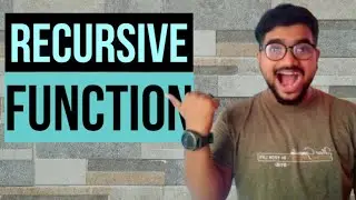🔴 Recursive Function || User Defined Method || Day 12 || ICSE