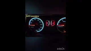 Speedometer indiglow mazda 323 hatchback #indiglowmazda323 #indiglow #indiglowmazda323hatchback