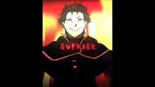 Subaru Pride If Edit 💀 | Re Zero Edit 🔥| Re Zero Anime/Manga/Ln Edit | #rezero #edit #anime #manga