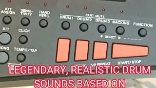 YAMAHA DD75  PORTABLE DIGITAL DRUM SET REVIEW