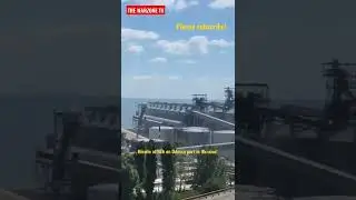 Watch russian missile attack on #Odessa port in #ukraine. #usa #russia #donbass #eu #nato