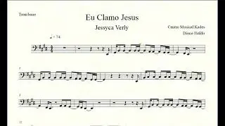 Partitura CLAMO JESUS - Jessyca Verly - Trombone