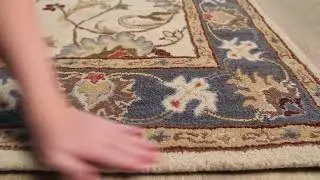 Cherryfield Hand Tufted Yellow & Sage 1125 Area Rug