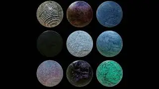 Large scale free textures and PBR materials extracted from images