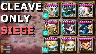 Only Cleaving In Siege - Summoners War