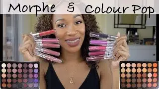 Morphe & Colourpop Unboxing Hual