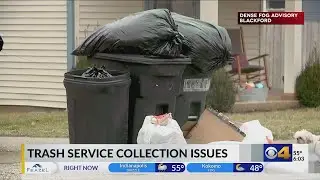 Trash service collection issues