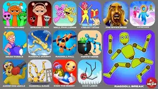Ragdoll Break,Sprunki Music,Spranky Run,Spranky Wall Challenge,Freaky Stan,The Office Boss,Layer Man