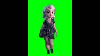 Green Screen doll video| #chromakey #greenscreen  |