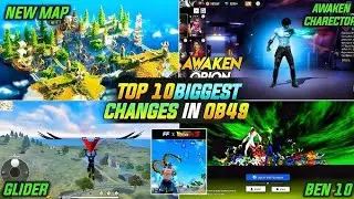 Free fire 😱 New updates amazing things available // all things change //  Peak is full change 😮😮 