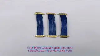low loss micro coaxial cable CABLINE-UX II micro-coax ribbon bundle 30 pin harness 86 f150 wiring ha
