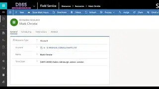 Dynamics 365 Field Service - Resource Pools