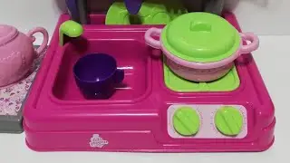 [toy asmr] Kitchen PlaySet ASMR Satisfying with Unboxing No Talking | Review Toys