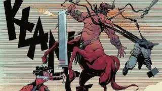 Absolute Batman fights a God