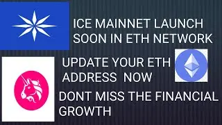 ICE COIN LAUNCH IN ETH NETWORK. START BUILD YOUR FINANCIAL GROWTH NOW.