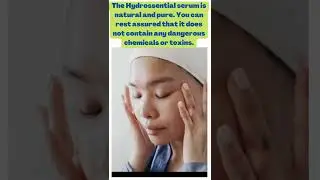 Hydrossential - Unique Beauty Serum l #shorts #shortviralvedio  #beautyserum