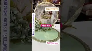 🌿 Nikkah Mubarak Tray for Engagement & Wedding | Elegant Handmade Decor by Chapter2PK