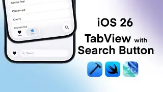 iOS 26 TabView with Search Button | Minimize Tab Bar on Scroll | Liquid Glass TabView