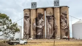 Brim Silo Art Project