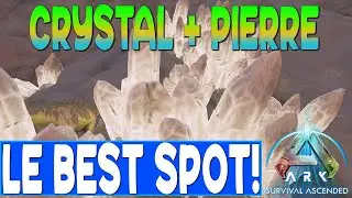 ASA - Astuces pour FARMER le CRYSTAL + PIERRE en quantit&eacute; astronomique ! Vite, avant le patch ...