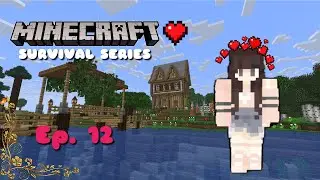 Just vibin&rsquo; in the cube world 🌸- Cozy Minecraft Survival Series Ep.12