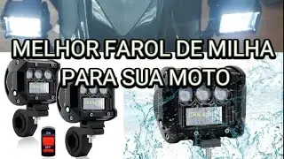 MELHOR FAROL DE MILHA PARA SUA MOTO