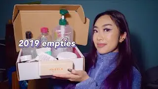 2019 EMPTIES (products i&rsquo;ve used up)