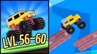 🏅 DRIVE MAD 🐟 LEVEL 56~60 🧩 Gameplay Walkthrough