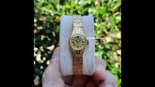 Jam tangan Titoni mechanical 17 jewels gold tone swiss ref 95 / 71007 / 2