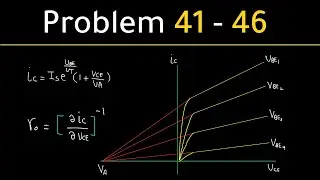 BJT Problems | Problem 6.41 - 6.46