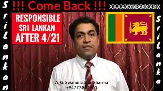 Responsible Sri Lankan - after 4 /21 attack