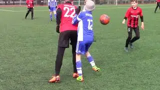 N&otilde;mme United 2004 vs HJK West 04 Sininen I pa Saku Cup 2018 finaal