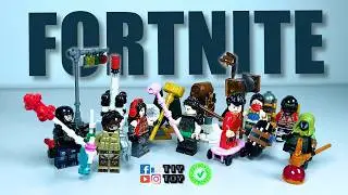⛔ [FULL] Fortnite Characters SY Block Unboxing Review 【CUSTOM】 LEGO MOC Minifigures 乐高 ЛЕГО 레고 レゴ