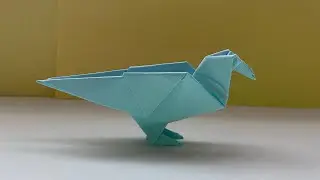Como Fazer Um Pombo De Papel - Origami Pombo De Papel
