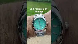 About as cheap as it gets for a Tiffany blue dial! #paulareis #cheapwatch #cheapOPHomage #homage