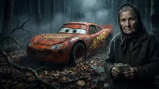 ASMR Car Restoring Completely Burned Lightning McQueen | FULL ASMR PROCESS] || ASMR CAR RESTORATION