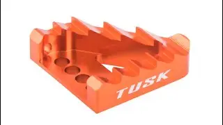 Review: Tusk adjustable brake pedal tip, KTM XCF-W