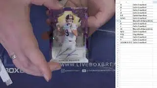 2025 Leaf Trinity Football Jumbo Box Break #4 LBB