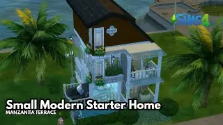 Bikin Rumah Kecil Tapi Bagus !┃Small Modern Starter Home┃The Sims 4 Indonesia┃Speed Build