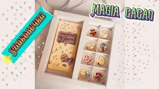 КАК собрать коробку. КРАФТ КОРОБКА для конфет